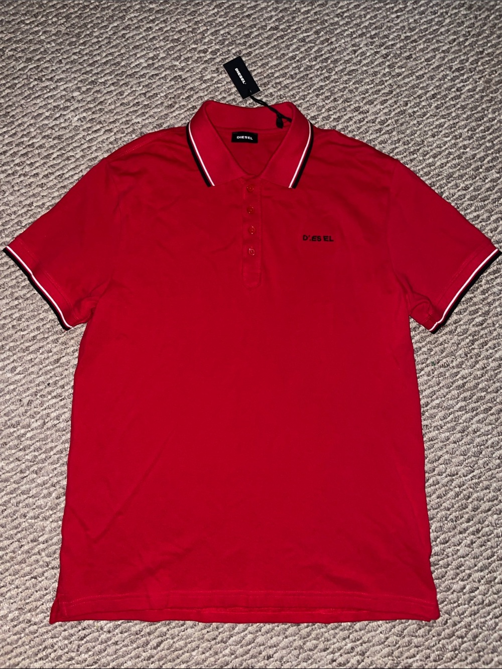 New with tags diesel polo shirt